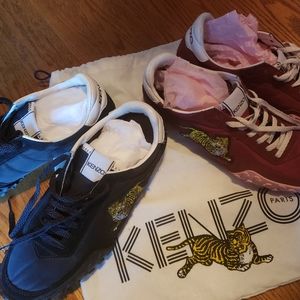 Rare and fantastic Kenzo Move tiger sneakers